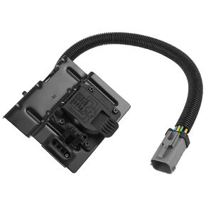 4 & 7 Pin Multi Tow Trailer Hitch Wiring Assembly with Connector & Mounting Bracket, Compatible with 1999-2001 for Ford F250 F350 Super Duty Pickup Truck YC3Z-13A576-CA