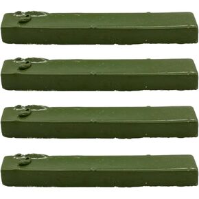 Sthovd 4 Packs Green DOP Wax Fit for Lapidary Cabachon Forming Cutting and Polishing Versatile