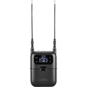 Shure SLXD5 Portable Digital Wireless Receiver - 24-bit Audio Clarity, Long-Range UHF, Multi-Mic Mode-Perfect for Camera Use, IR Sync, Includes AA Batteries & Carrying Pouch | H55 Band (514-558 MHz)
