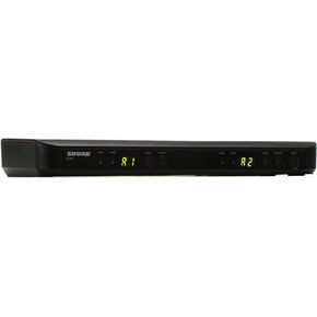 Shure BLX88 Dual Channel Wireless Receiver with Frequency QuickScan, Audio Status Indicator LED, XLR and 1/4-inch Outputs - for use with BLX Wireless Systems (Transmitters Sold Separately) | J11 Band