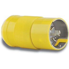 Marinco 6402CRPX Male Connector, 63A 230V 4 Wire , yellow