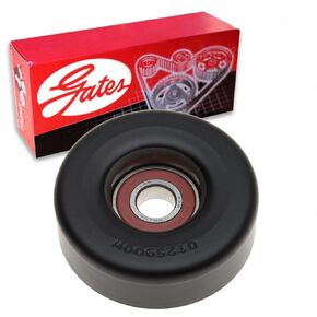 Gates DriveAlign Drive Belt Idler Pulley compatible with Ford Explorer 4.0L V6 1994-2010