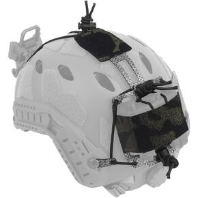 Tactical Helmet NVG Battery Pouch,T-Shaped Battery Storage Holder Pack with Hook and Loop Counterweight Bag