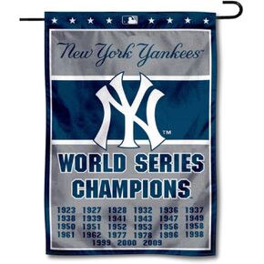 New York Yankees 27-Time World Series Champions Double Sided Garden Flag
