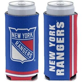 WinCraft NHL New York Rangers Slim Can Cooler, Team Colors, One Size