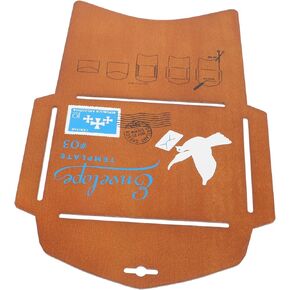STOBOK Envelope Making Template Tools Wood Crafts Mold Envelope Maker Wooden Making Stencil Envelope Stencil Template DIY Stencil Envelop Stencil Stencils Templates Hollow Out Accessories