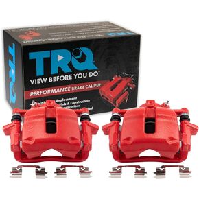 TRQ Front Brake Caliper Set Compatible with 2007-2015 Mini Cooper in Saudi Arabia