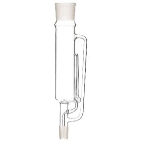 Labaiscs Soxhlet Type Extraction Apparatus (500ml), Borosilicate Glass Soxhlet Extractor with 50/42 Upper Joint and 24/29 Lower Joint Lab Glass Soxhlet Extraction Apparatus, Single Unit