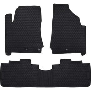 San Auto Car Floor Mat مطاط مخصص مناسب لكاديلاك SRX 2019 2018 2017 2016 2015 2014 2013 2012 2011 2010 بطانات أرضية أوتوماتيكية سوداء كاملة لجميع الأحوال الجوية شديدة التحمل عديمة الرائحة