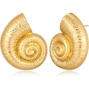 LILIE&WHITE Conch Sell Earrings Gold Stud Earrings For Women Love Knot Stud Earrings Angel Wings Stud Earrings in Kuwait