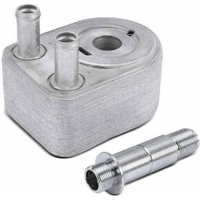 A-Premium Engine Oil Cooler Compatible with Ford F-150 2011-2020, Expedition 2015-2021 & Lincoln MKT 2012-2019, Navigator 2015-2021, 3.5L 3.7L, Replace# BL3Z6A642H