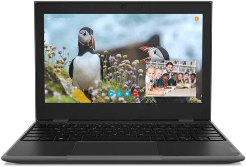 Lenovo 100e الجيل الثاني 11.6 بوصة HD كمبيوتر محمول AMD 3015e (1.20 جيجا هرتز، حتى 2.30 جيجا هرتز) 4 جيجا رام DDR4 64 جيجا eMMC 5.01 قارئ بطاقة MicroSD واي فاي 6 أسود ويندوز 10 برو (متجدد) in Kuwait