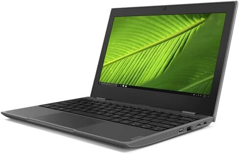 Lenovo 100e الجيل الثاني 11.6 بوصة HD كمبيوتر محمول AMD 3015e (1.20 جيجا هرتز، حتى 2.30 جيجا هرتز) 4 جيجا رام DDR4 64 جيجا eMMC 5.01 قارئ بطاقة MicroSD واي فاي 6 أسود ويندوز 10 برو (متجدد) in Kuwait