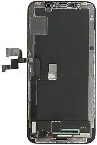 لهاتف iPhone X 10 مقاس 5.8 بوصة، مجموعة شاشة LCD بديلة كاملة للإصلاح مع أدوات إصلاح مجانية، لاصق إطار مقاوم للماء باللون الأسود in Kuwait