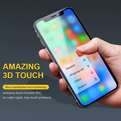 لهاتف iPhone X 10 مقاس 5.8 بوصة، مجموعة شاشة LCD بديلة كاملة للإصلاح مع أدوات إصلاح مجانية، لاصق إطار مقاوم للماء باللون الأسود in Kuwait