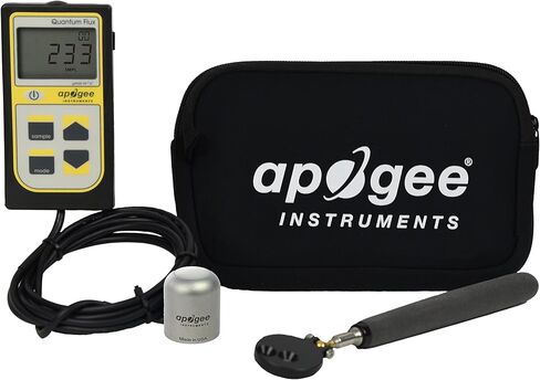 MQ-610: 400-750 nm ePAR Quantum Meter Bundle w/AM-330 Telescopic Sensor Wand - Meter for Extended Range LED Greenhouse Grow Lights, Sunlight, and Plant Care in Saudi Arabia