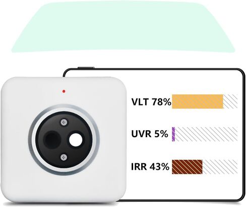 Tint Meter,Visible Transmit Light Rate(400-700nm),Rejection Rate of UVA(365-400nm) and Solar Power(>1000nm).W/m² of RGB in Kuwait