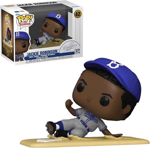 Funko Pop! Jackie Robinson (Slide) Vinyl Figure (Walmart Exclusive) in Saudi Arabia
