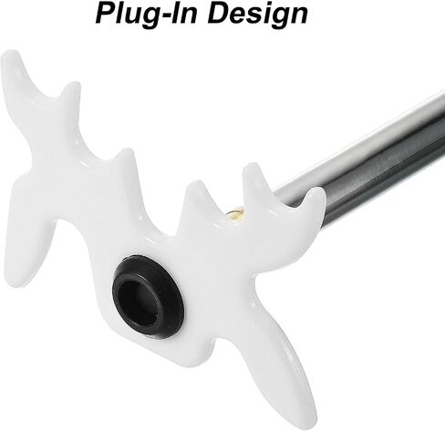PATIKIL Billiard Bridge Head, Plastic Pool Billiard Cue Stick Bridge Plug-in Multifunction Billiard Accessories in Saudi Arabia