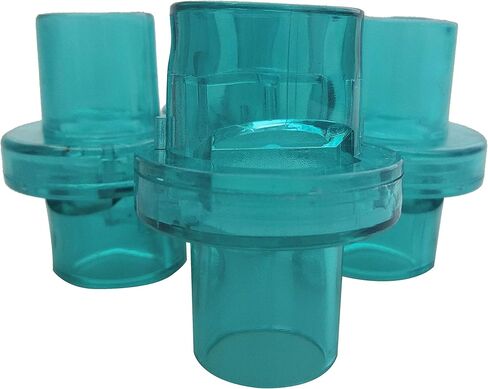 JTKENS 100pcs/Pack CPR One-Way Valve for Training Mask CPR Training Valves Green Individually Wrapped in Kuwait