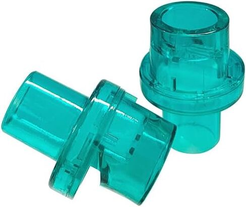 JTKENS 100pcs/Pack CPR One-Way Valve for Training Mask CPR Training Valves Green Individually Wrapped in Kuwait