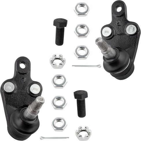 مجموعة مفاصل كروية سفلية أمامية من WEDOAUTO قطعتين تناسب Toyota Camry 2013-2017/2007-2012 (موديلات أمريكية الصنع فقط)، Avalon 2005-2018، لـ Lexus ES300h 2013-2018، ES350 2007-2018 استبدال # K500044 K500043 in Saudi Arabia