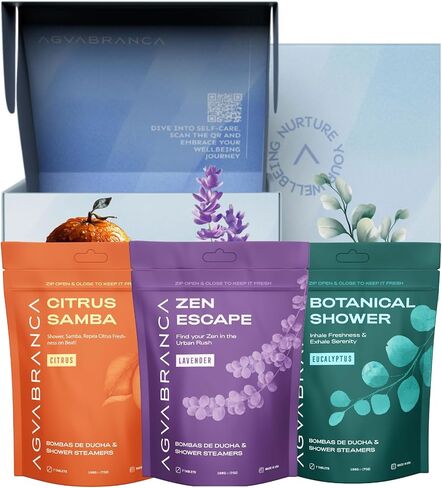 Eucalyptus Shower Steamers Aromatherapy - 7 USA Made Shower Bombs Aromatherapy, Menthol Shower Steamer Sinus Relief, Shower Eucalyptus Steamers, Mothers Day Gifts for Mom, Spa Gifts for Women Her, Men in Saudi Arabia