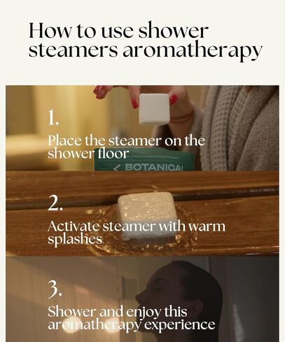 Eucalyptus Shower Steamers Aromatherapy - 7 USA Made Shower Bombs Aromatherapy, Menthol Shower Steamer Sinus Relief, Shower Eucalyptus Steamers, Mothers Day Gifts for Mom, Spa Gifts for Women Her, Men in Saudi Arabia