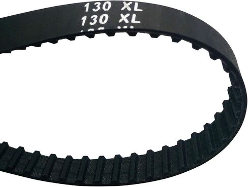 150XL 037 Timing Belt 3/8" Width 75 Teeth Cogged Rubber Geared Drive Belt 10mm Black Cog Drive Belt (150XL037) in Kuwait