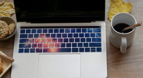 Funut Keyboard Cover for MacBook Pro Keyboard Cover with Touch Bar 13 and 15 inch 2019-2016 (Model: A2159 A1989 A1990 A1706 A1707), Ultra Thin Silicone Keyboard Skin Protector Cover,Flame Cloud in Kuwait