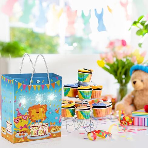 MAGICAL BAG LIGHTS & SOUND' Fireworks & Cheering' Birthday Gift Bags - Favor Bags, Music Bags for Wife, Husband, Him, Her, Women, Men & More, Birthday Bags Large Size in Saudi Arabia