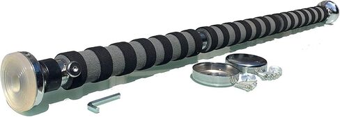 شريط سحب Garren Fitness Maximiza Plus - شريط سحب واسع للمدخل/شريط Chinup مع 3 مجموعات من حوامل الأبواب اللولبية - فقط للأبواب التي يزيد عرضها عن 35 بوصة (عرض قابل للتعديل من 35 إلى 50 بوصة) in Kuwait