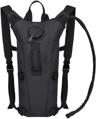 Tactical Water Hydration Pack Military 3L Water Bladder Carrier Backpack Leakproof for Running Jogging Cycling Hiking in Saudi Arabia