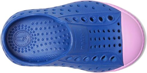 Native Shoes Kids Jefferson (Toddler/Little Kid) - EVA Upper and Lining - Perforations for Temperature Control Adventure Blue/Chillberry Pink 5 Toddler M in Saudi Arabia