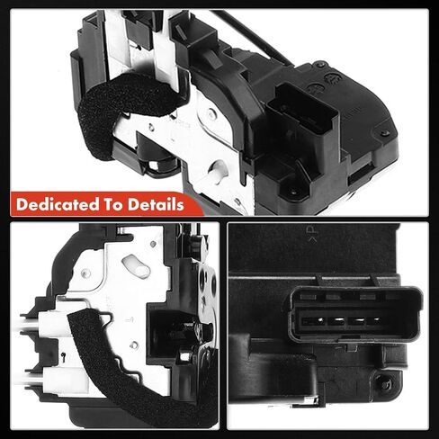 A-Premium Door Latch Lock Actuator Compatible with Nissan Vehicles - Murano 2003-2007 V6 3.5L, Sport Utility - Rear Left Driver Side, Replace# 82501CA02B, 82501CA000 in Saudi Arabia