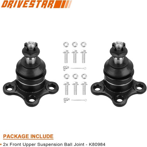 DRIVESTAR 4PC Set Front Upper and Lower Ball Joints for 2004-2012 Chevy GMC Colorado Canyon w/Torsion Bar Suspension K80984 K80997 in Saudi Arabia