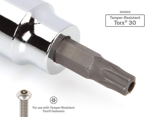 TEKTON 3/8 Inch Drive x TR45 Tamper-Resistant Torx Bit Socket | SHB17245 in Saudi Arabia