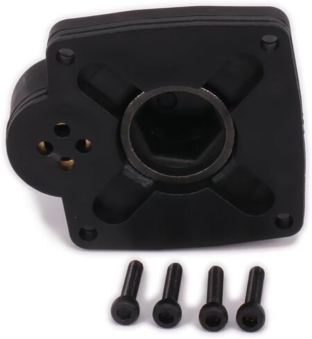 لوحة خلفية للسباق الكهربائية للمبتدئين Roto E-Start 28 Nitro Engine الغطاء الخلفي T10048 11012 لتناسب 12 مم في اتجاه واحد تحمل 1/8 RC نموذج سيارة هواية (أسود) in Kuwait