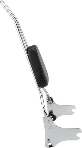 Detachable Sissy Bar Passenger Backrest Pad for Harley Touring Road King Street Glide Electra Glide Road Glide 1997-2008, Black in Saudi Arabia