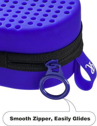 Rkyzhuang Swim Goggle Case For Swimming Goggles, Protective Cases for Goggles with Clip in Saudi Arabia