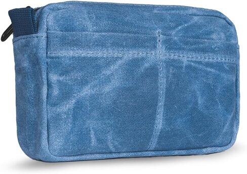 Sayram SP8 Belt Pouch for Men, EDC Bellt Pouch with Zipper, Waist Pack EDC Pouch for Multitool, Flashlight, Knives, Cards, Phone, Waxed Canvas EDC Organizer Pouch for Belt in Saudi Arabia