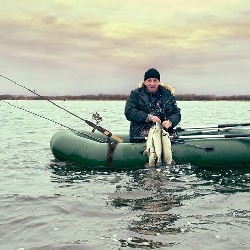 unitackcle Boat Fishing Rod Holders with Base Straps, Fishing Pole Rod Racks ,Ideal for Boats, Canoes, and Kayaks in Kuwait