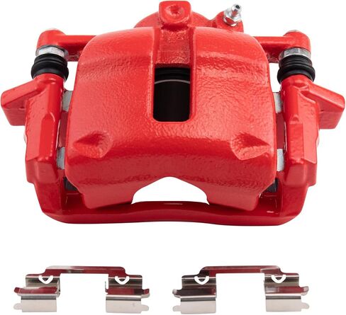TRQ Front Brake Caliper Set Compatible with 2007-2015 Mini Cooper in Saudi Arabia