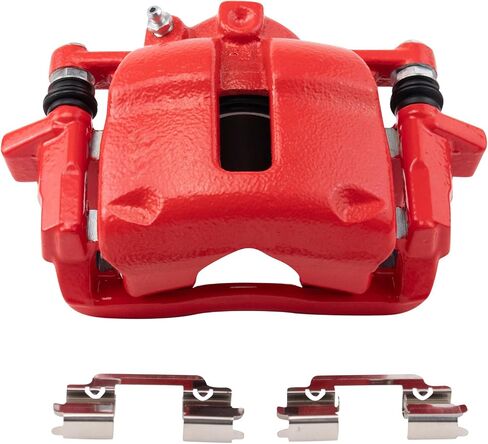 TRQ Front Brake Caliper Set Compatible with 2007-2015 Mini Cooper in Saudi Arabia
