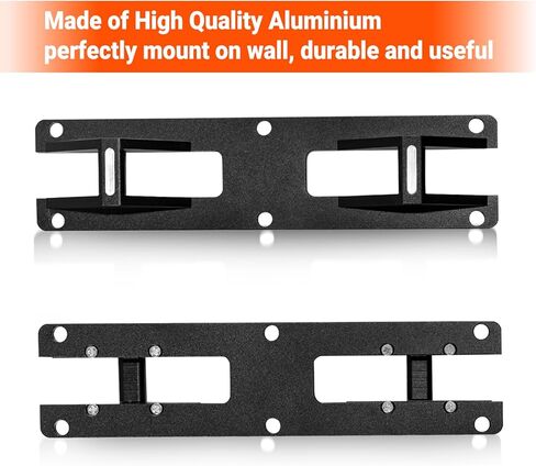 Klutchtech Cargo Crossbars Mount Plates for R1T/R1S 2022 2023 2024, Roof Rack Crossbars Wall Mount Custom Compatible with R1T/R1S Accessories 2022-2024（Black） in Saudi Arabia