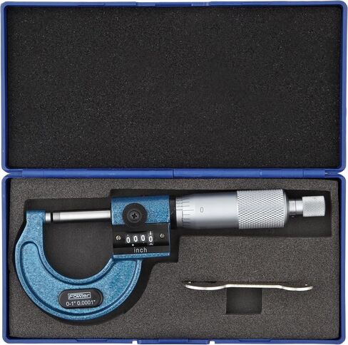 Fowler 52-244-201-1, Digit Counter Ball Anvil Micrometer with 0-1" Measuring Range in Saudi Arabia