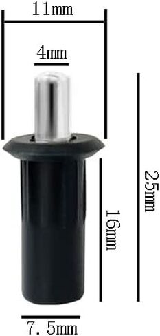 20 Pieces Blinds Repair Pins Plastic Shutter Repair Pins Spring Loaded Repair Pins Spring Loaded Plantation Shutter Replacement Repair Pins, Black in Saudi Arabia