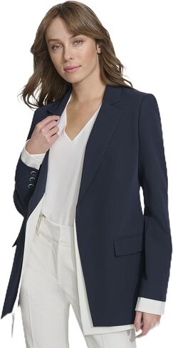 Tommy Hilfiger Women's Overlap Layer Blazer in Saudi Arabia