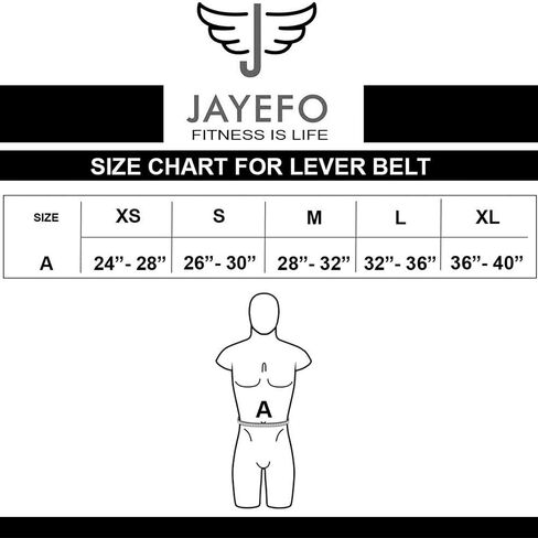 JAYEFO SPORTS LEATHER WEIGHT LIFTING LEVER BELT FOR POWERLIFTING IPF BUCKLE MEN & WOMEN STRONGMAN 10MM WORKOUT DEADLIFTS in Saudi Arabia