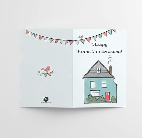 M Market On Mainstreet Realtor Thank You Cards, 25 Cards with Envelopes, Blank Inside, Made in the U.S.A. (Doodle Thank You) in Kuwait